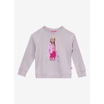Barbie Baskılı Kız Çocuk Sweatshırt Brb5Wg-Swt6631, Gri, 11-12 Yaş