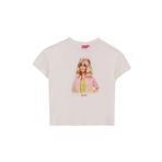 Barbie Baskılı Kız Çocuk T-Shirt, 11-12 Yaş, 5003221831, Ekru, Kız Çocuklar