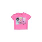Barbie Baskılı Kız Çocuk T-Shirt 3-4 Yaş, 3-4 Yaş, 5003327107, Fuşya, Kız Çocuklar