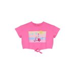 Barbie Baskılı Kız Çocuk T-Shirt, 7-8 Yaş, 5003327087, Fuşya, Kız çocuk