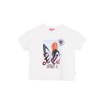 Barbie Baskılı Kız Çocuk T-Shirt, 7-8 Yaş, 5003327202, Ekru, Kız çocuk
