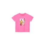 Barbie Baskılı Kız Çocuk T-Shirt, 9-10 Yaş, 5003327088, Fuşya, Kız çocuk