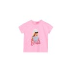 Barbie Baskılı Kız Çocuk T-Shirt, 9-10 Yaş, 5003327125, Pembe, Kız çocuk