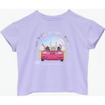 Barbie Baskılı Lila Kız Çocuk T-Shirt BRB6SG-TST6409