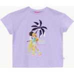 Barbie Baskılı Lila Kız Çocuk T-Shirt BRB6SG-TST6411 - 3 - 4 Yaş