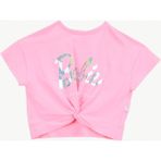 Barbie Baskılı Pembe Kız Çocuk T-Shirt BRB6SG-TST6003