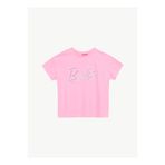 Barbie Baskılı Pembe Kız Çocuk T-Shirt BRB6SG-TST6417