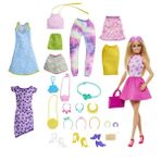 Barbie Bebek - Muhteşem Kıyafetleri Oyun Seti Hkb07