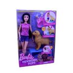Barbie Bebek Ve Doğum Yapan Köpeği Doğuran Köpek + Hediye Cüzdan
