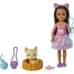 Barbie Chelsea Hayvan Dostları Seti Yavru Kedi Temalı 3+ Yaş İçin Eğlenceli Oyun