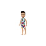 Barbie Chelsea Tatilde Bebeği, Plaj Temalı, 15 cm, Renkli