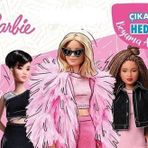 Barbie Çıkartma Hediyeli Boyama Albümü -