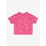 Barbie Çok Renkli Kız Çocuk Desenli Pijama Takımı BRB5SG-PJM6077