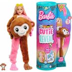 Barbie Cutie Reveal HKP-97 HKR-01 Tropikal Orman Serisi Maymun