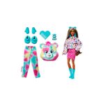 Barbie Cutie Reveal Sevimli Ayıcıklar bebek ve aksesuarları, Mutlu Ayıcık ve 10 sürpriz JFV62