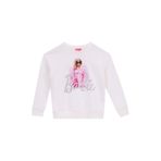 Barbie Desenli Kız Çocuk Sweatshırt, 11-12 Yaş, 5003274473, Ekru, kız-çocuk