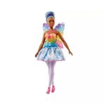 Barbie Dreamtopia Peri Barbie Gökkuşağı Mavi Saçlar