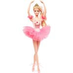 Barbie DVP52 Örgü Saçlı Balet Bebek Tütü ve Bale Ayakkabıları