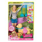 Barbie DWJ68 Barbie ve Tuvalet Eğitimindeki Köpeği