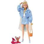 Barbie Extra Mavi Takımlı Bebek HHN08 Baby Alive Temalı Eğlenceli Aksesuar Çocuklar İçin