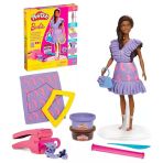 Barbie Fashionista Ruffles Oyun Hamuru Seti