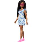 Barbie Fashionistas Doll #229, Down Sendromlu Bebek, Kalp Baskılı Elbise Giyen Bebek, Ulusal Down Se