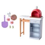 Barbie FXG37-FXG39 Barbie'nin Ev Dışı Dekorasyon Aksesuarları Oyuncak Bebek Aksesuarı