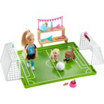 Barbie GHK37 Seyahatte Futbolcu Chelsea Oyun Seti