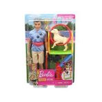 Barbie GJM34 Ken ve Meslekleri Köpek Eğitmeni Oyun Seti