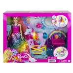 Barbie GTG01 Dreamtopia Pembe Bebek ve Tek Boynuzlu At