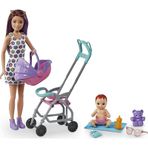 Barbie GXT34 Bebek Bakıcısı Bebeği ve Aksesuarları Oyun Seti