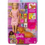 Barbie HCK75 Yeni Doğan Köpekler Oyun Seti