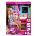 Barbie HCM82 Işıltı Dolu Spa Günü Oyun Seti