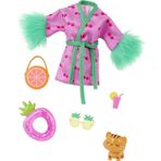 Barbie HDJ38-HHF80 Barbie Extra Hayvan Dostları ve Kıyafet Paketleri