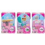 Barbie HJV32-HJV33 Barbie'nin Ev Dekorasyonu Oyun Seti