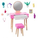 Barbie HJV32-HJV35 Barbie Ev Dekorasyonu Oyun Setleri