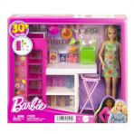 Barbie HJV38 Mini Büfe Oyun Seti