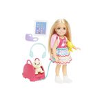 Barbie HJY17 Seyahatte Chelsea Bebek ve Aksesuarları