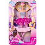 Barbie HLC25 Işıltılı Balerin Bebek 30 cm Pembe Dansçı Temalı Eğlenceli Oyun Arkadaşı