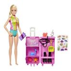 Barbie HMH26 Kariyer Deniz Biyoloğu ve Mobil Laboratuvar Oyun Seti