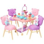 Barbie HMM65 My First Barbie Çay Partisi Oyun Seti Renkli Sevimli Temalı 3+ Yaş Kız Çocuklar İçin