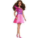 Barbie HRH22 Payetli Pembe Elbiseli Büyüleyici Parti Bebeği