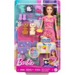 Barbie HXN01 Barbie ve Köpekçikleri Pijama Partisi Oyun Seti