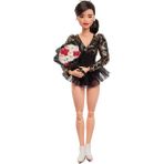 Barbie Ilham Veren Kadın Bebek, Kristi Yamaguchi Koleksiyonluk 1992 Kış Olimpiyatları Kostümü - Çok Renkli