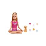 Barbie JJN55 Mindful Moves Meditasyoncu Bebek, Işıklı Kolye, Sakinleştirici Sesler, Yavru Köpekçik Aksesuarı
