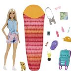 Barbie Kampa Gidiyor Oyun Seti Barbie Kampa Gidiyor Oyun Seti, yavru köpeği ve 10'dan fazla aksesuar, 3-7 yaş HDF73