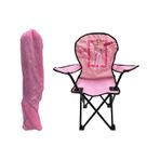 Barbie Katlanabilir Çocuk Kamp Sandalyesi - Açık Pembe Pembe