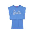 Barbie Kız Çocuk Baskılı Elbise, 11-12 Yaş, 5003327254, Eflatun, Kız Çocuklar