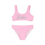 Barbie Kız Çocuk Bikini Takım 9-10 Yaş, 9-10 Yaş, 5003332643, Pembe, Kız çocuk
