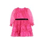 Barbie Kız Çocuk Jakarlı Abiye Elbise, 9-10 Yaş, 5003153342, Pembe, Kız Çocuklar